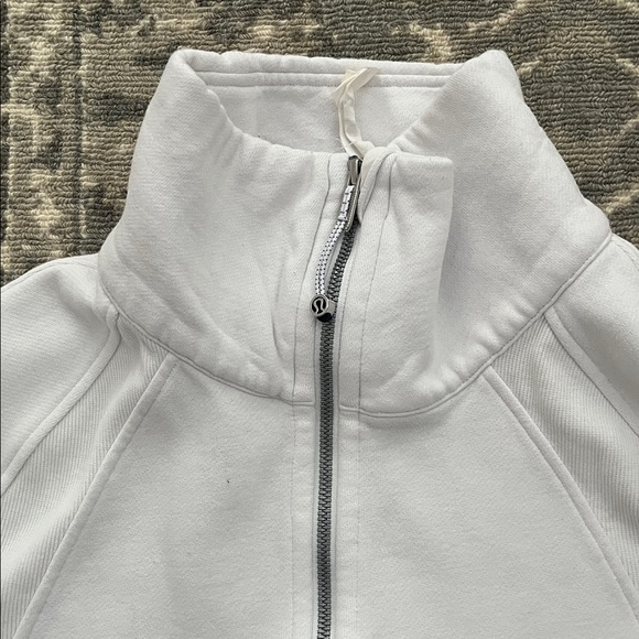 Lululemon | Oversized Funnel Neck Scuba | white | M\L - Picture 2 of 7